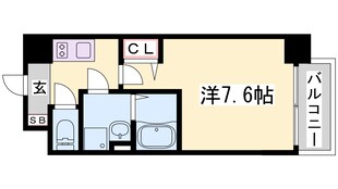 グランカリテ神戸ハーバーランド前の物件間取画像